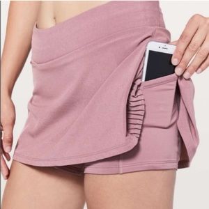 Magenta Play Off The Pleats Skort Lululemon - 6